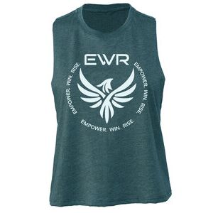 Women's Racerback Cropped Tank Thumbnail